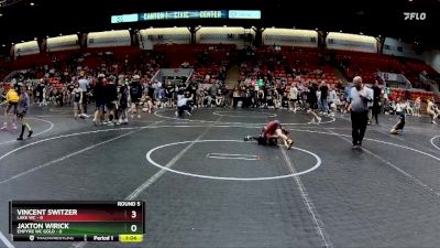 48 lbs Round 5 (8 Team) - Jaxton Wirick, Empyre WC Gold vs Vincent Switzer, Lake WC