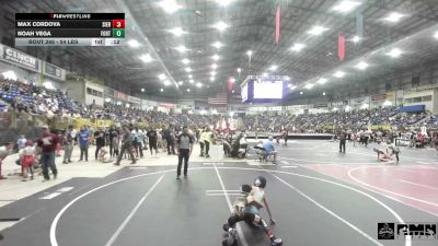 54 lbs Consi Of 8 #1 - Max Cordova, Sierra Grande Panthers vs Noah Vega, Fort Lupton WC
