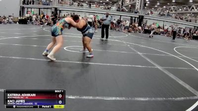 235 lbs Finals (2 Team) - Katrina Adhikari, Buccaneers WC vs Kaci James, Kraken Dream Crushers