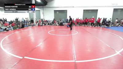 92 lbs Esaias Koethe, Iowa Blue vs Trey Howell, Oklahoma Red