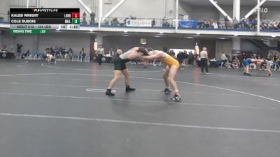 184 lbs Consi Of 16 #1 - Kaleb Wright, Long Island vs Cole Dubois, Millersville