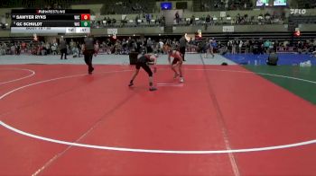 85 lbs Cons. Round 4 - Qc Schuldt, Dakota Boyz Wrestling Club vs Sawyer Ryks, Berge Elite Wrestling Academy