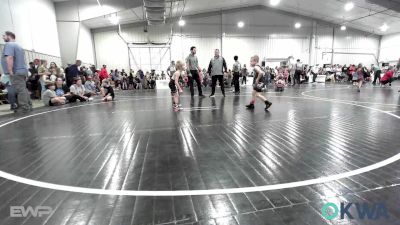 46 lbs Round Of 32 - Avery Booher, Honey Badgers Wrestling Club vs Rodrick Waitkus, Team Tulsa Wrestling Club