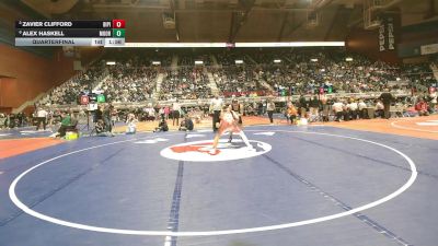 2A-150 lbs Quarterfinal - Zavier Clifford, Big Piney vs Alex Haskell, Moorcroft