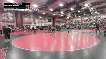 110 lbs Champ. Round 1 - Arriana Sandoval, Citrus Valley vs Chloe Montelongo, Don Lugo