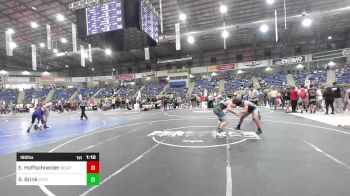 190 lbs Semifinal - Ervin Hoffschneider, Bear Cave WC vs Samuel Brink, Stevens Raiders