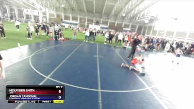 105 lbs 5th Place Match - McKayden Smith, JWC vs Jordan Sandoval, Sanderson Wrestling Academy