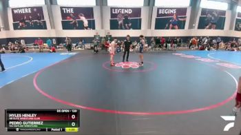 120 lbs Quarterfinal - Pedro Gutierrez, 512 Outlaw Wrestling vs Myles Henley, NB Elite Wrestling Club