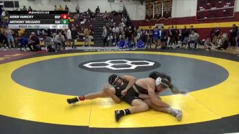 138 lbs Champ. Round 1 - Anthony Delgado, SLAM Academy vs Aiden Vanicky, Notre Dame-Green Pond