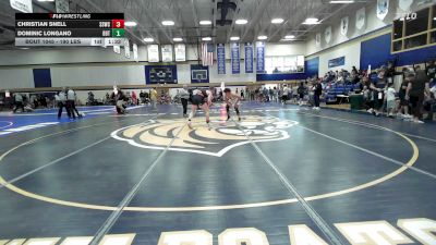 190 lbs Round Of 16 - Christian Snell, South Side Wrestling Club vs Dominic Longano, Beebe Trained Wrestling
