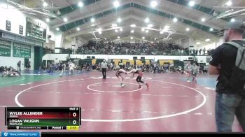 105 lbs Cons. Round 2 - Logan Vaughn, Fruitland vs Wylee Allender, Parma