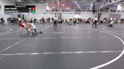 120 lbs Round 1 (6 Team) - Issac Torres, JV All Stars vs Loghan Dwyer, Empire