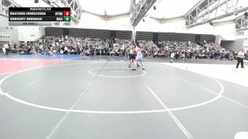 200-J lbs Rr Rnd 2 - Brayden Hinrichsen, Upper Township vs Gregory Brennan, MacArthur