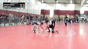 144 lbs Semifinal - Anthony Moreno, Nyma vs James Lally, Smittyâ??s Barn
