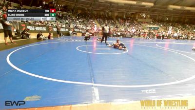 76 lbs Consi Of 16 #2 - Micky Jackson, PINnacle vs Elias Inniss, Maverick Elite Wrestling