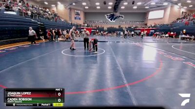 190 lbs Round 4 - Caden Robison, North DeSoto vs Joaquin Lopez, El Paso Hanks