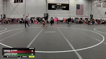 98 lbs Round 6 (8 Team) - Landon Sedani, Prime Wrestling Gold vs Samuel Floody, Full Circle