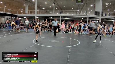 48 lbs Round 6 (8 Team) - Tanner Sharp, Iron Horse vs Rhett Harrison, New England Gold