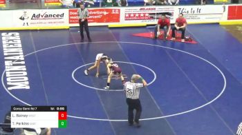 92 lbs Consolation - Landon Bainey, West Branch vs Tahir Parkins, East Stroudsburg