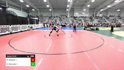 182 lbs Consi Of 8 #1 - Rudy Wagner, VA vs Ryan Marsden, VT