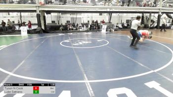 113A lbs Rr Rnd 3 - Tyson Cook, Mat Assassins vs Luke Satriano, Valley Central