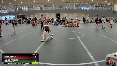 68 lbs Round 4 (6 Team) - Asher Franco, Triangle WA vs Evan Thiele, Rough House