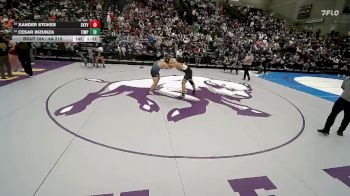4A 215 lbs Quarterfinal - Cesar Inzunza, Timpanogos vs Xander Stokes, Sky View