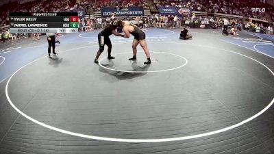 D 1 285 lbs Cons. Round 1 - Tyler Kelly, Live Oak vs Jarrel Lawrence, Acadiana