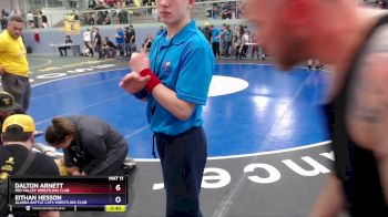 120 lbs 3rd Place Match - Dalton Arnett, Mid Valley Wrestling Club vs Eithan Hesson, Alaska Battle Cats Wrestling Club