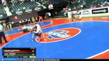 4 lbs Semifinal - Tate Thomas, Heritage-Catoosa vs Colson Hoffman, Central-Carroll