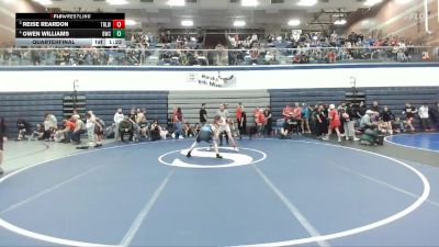 110 lbs Quarterfinal - Reise Reardon, Team Real Life Wrestling vs Owen Williams, Bonneville Wrestling Club