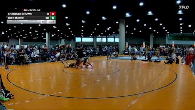 100 lbs Round 3 (8 Team) - Chandler Brown, Team Arkansas vs Joey Mayer, MF Dynasty