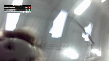 165 lbs 3rd Place Match - Owen Segorski, Unattached vs Cole Hopkins, Central Michigan