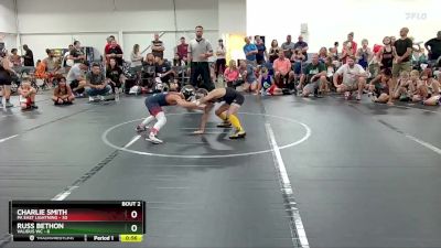 68 lbs Round 1 (6 Team) - Charlie Smith, PA East Lightning vs Russ Bethon, Validus WC