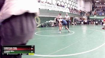 157 lbs Cons. Round 6 - Christian Friel, Hoover (North Canton) vs Corbin Bell, Granville