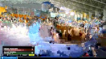 117 lbs Champ Round 1 (16 Team) - Diesel Mascaro, Sanderson Wrestling Academy vs Blake Daniell, Mat Demons