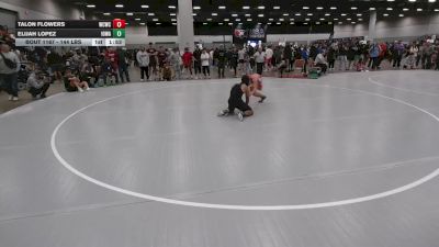 144 lbs Champ. Rd Of 64 - Talon Flowers, Wrecking Crew Wrestling Club vs Elijah Lopez, Iowa