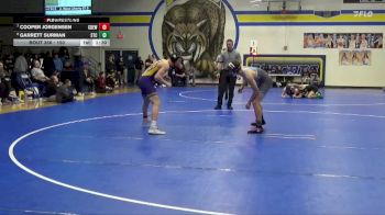 150 lbs Cons. Round 1 - Garrett Surman, South Tama County vs Cooper Jorgensen, Central DeWitt