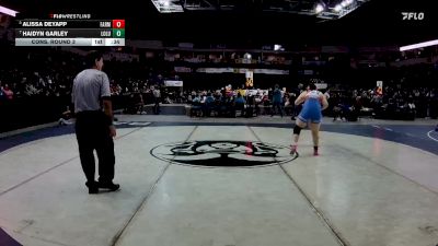 Girls 185 lbs Cons. Round 3 - Haidyn Garley, Los Lunas vs Alissa Deyapp, Farmington