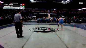 Girls 185 lbs Cons. Round 3 - Haidyn Garley, Los Lunas vs Alissa Deyapp, Farmington
