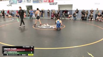 138 lbs Cons. Semi - Tristan Tilden, Dillingham Wolverine Wrestling Club vs Jett Knezovich, Interior Grappling Academy