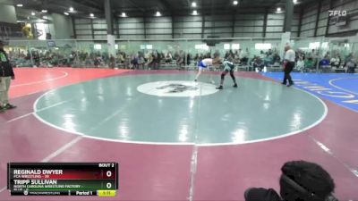 157 lbs Round 1 (4 Team) - Reginald Dwyer, FCA WRESTLING vs Tripp Sullivan, NORTH CAROLINA WRESTLING FACTORY - BLUE