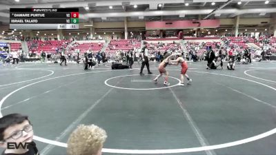 70 lbs Cons. Semi - Israel Talato, Jackson County vs Damare Purtue, Alpha Academy