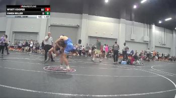 136 lbs Cons. Semi - Wyatt Cooper, Pedraza vs Owen Miller, Morris Fitness