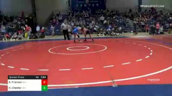 110 lbs Quarterfinal - Gavin Frierson, Roundtree Wrestling Academy vs Harrison Chester, Gilmer Bobcat Wrestling