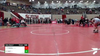 126 lbs Cons. Round 7 - Terry Easley, Warren Wrestling Academy vs Chayce Yant, Fishers