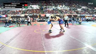 A - 285 lbs Quarterfinal - Holland Jantzen, Bigfork vs Brandon Healy, Havre