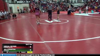 120 lbs 1st Place Match - Abigail Meyrer, Pleasant Valley vs Ava Scranton, Anamosa