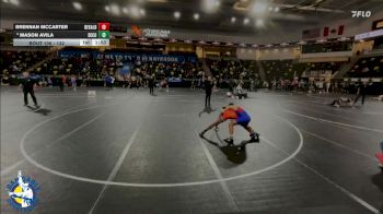 132 lbs Champ. Round 1 - Brennan McCarter, DeKalb vs Mason Avila, Decorah