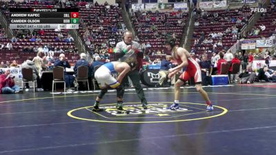 133 lbs Consi 2 - Andrew Kapec, Sullivan County vs Camden Olson, Derry Area